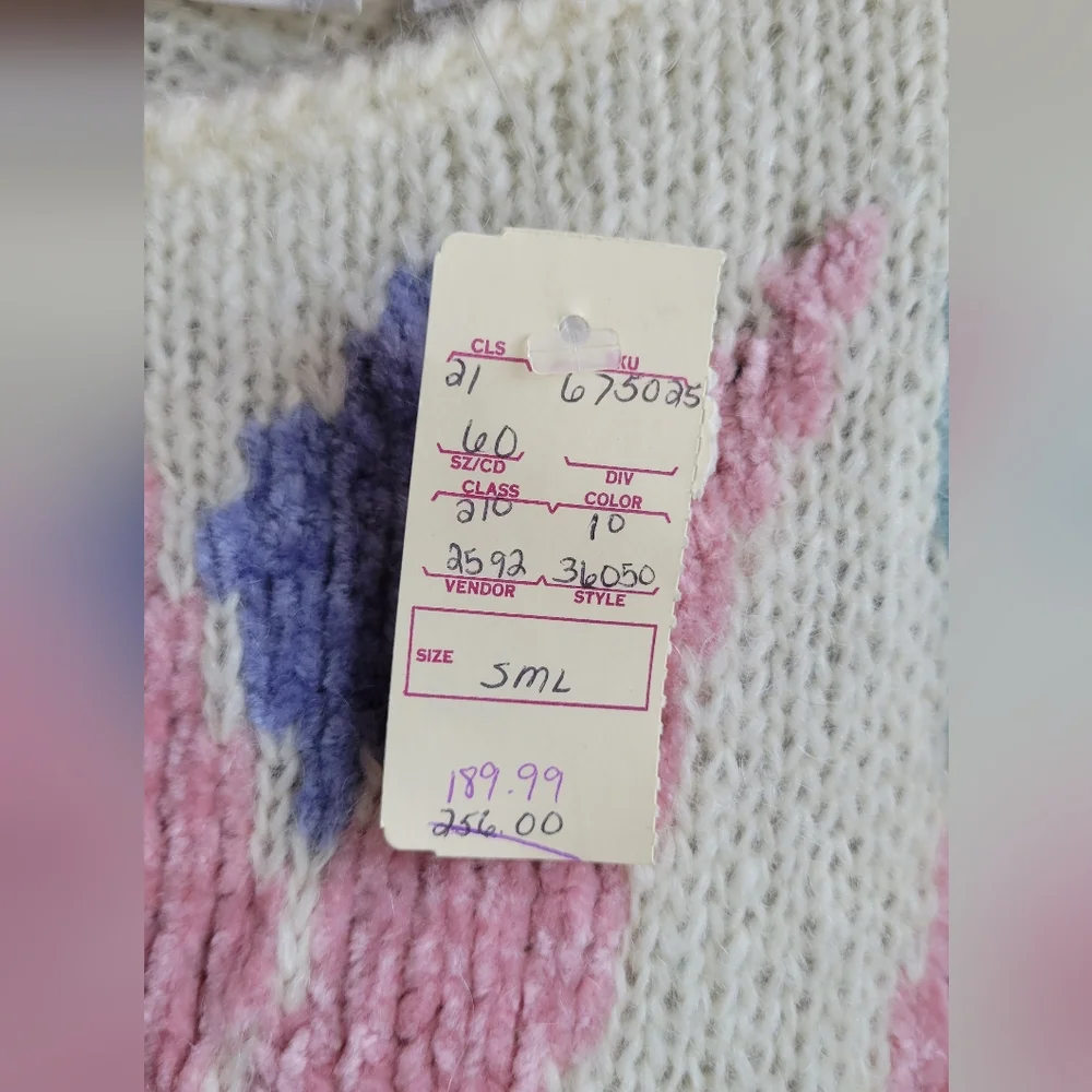 Vintage 80's womans sweater - Picture 5 of 6